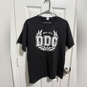 Black DDC Oi! Graphic T-Shirt